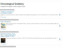 Tablet Screenshot of chronologicalsnobbery.com